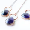 Amethyst necklace | Teardrop Amethyst Necklace