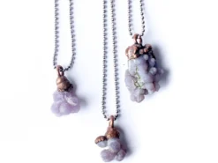 Grape Agate necklace | Agate jewelry