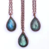 Labradorite necklace | Blue Labradorite necklace