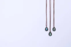Labradorite necklace | Blue Labradorite necklace