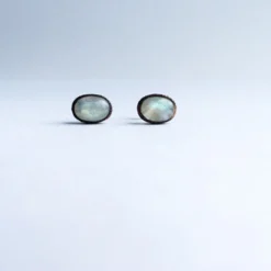 Moonstone earrings | Moonstone stud earrings
