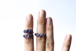 Multi Stone Ring | Amethyst ring