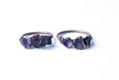 Multi Stone Ring | Amethyst ring