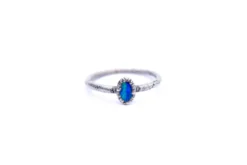 OPAL birthstone ring | Stacking birthstone ring