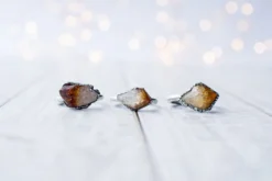 Oxidized Silver Citrine ring | Natural citrine ring