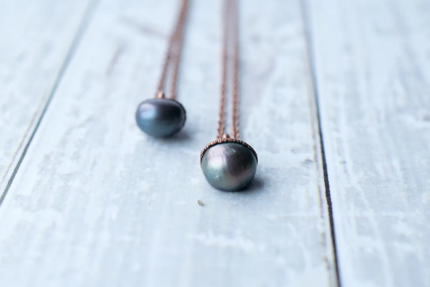 Pearl Necklace | Dark Pearl Necklace