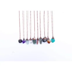 Raw Crystal Birthstone Necklace | Birthstone Jewelry