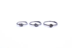 Raw crystal ring | Herkimer diamond ring