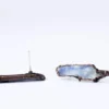 Raw kyanite studs | Blue kyanite crystal earrings