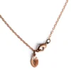 Raw sapphire necklace | Raw sapphire crystal pendant