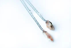 Raw Sunstone Necklace | Sunstone necklace