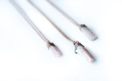 Raw tourmaline necklace | Pink tourmaline necklace