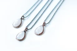Rose Quartz Necklace | Faceted Rose Quartz