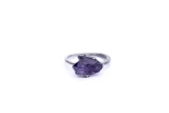 SALE AMETHYST ring | Amethyst birthstone