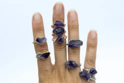 SALE Amethyst statement ring | Amethyst birthstone