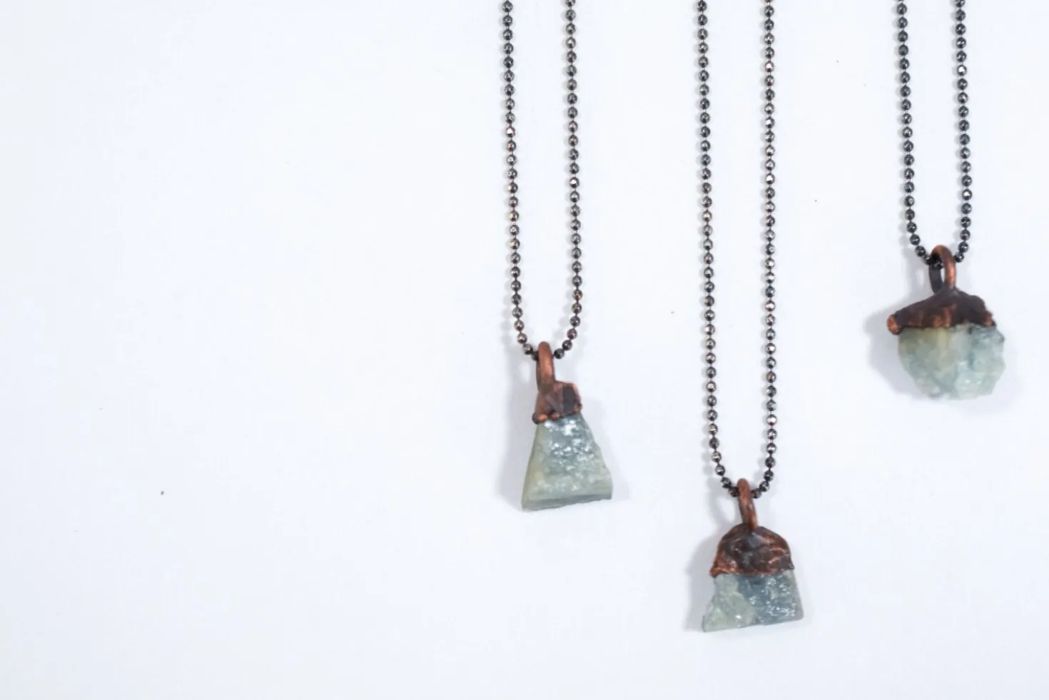 SALE Aquamarine crystal | Raw aquamarine sterling jewelry