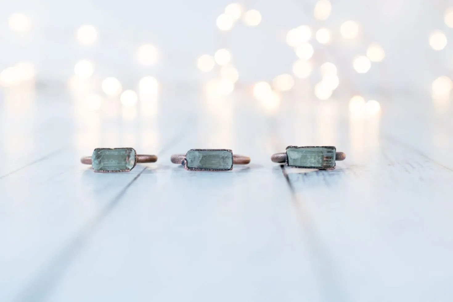 SALE Aquamarine Ring | Raw Aquamarine Jewelry