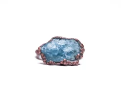 SALE Aquamarine Ring | Raw Aquamarine Jewelry