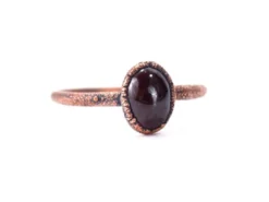 SALE Deep Red Garnet ring | Garnet Ring