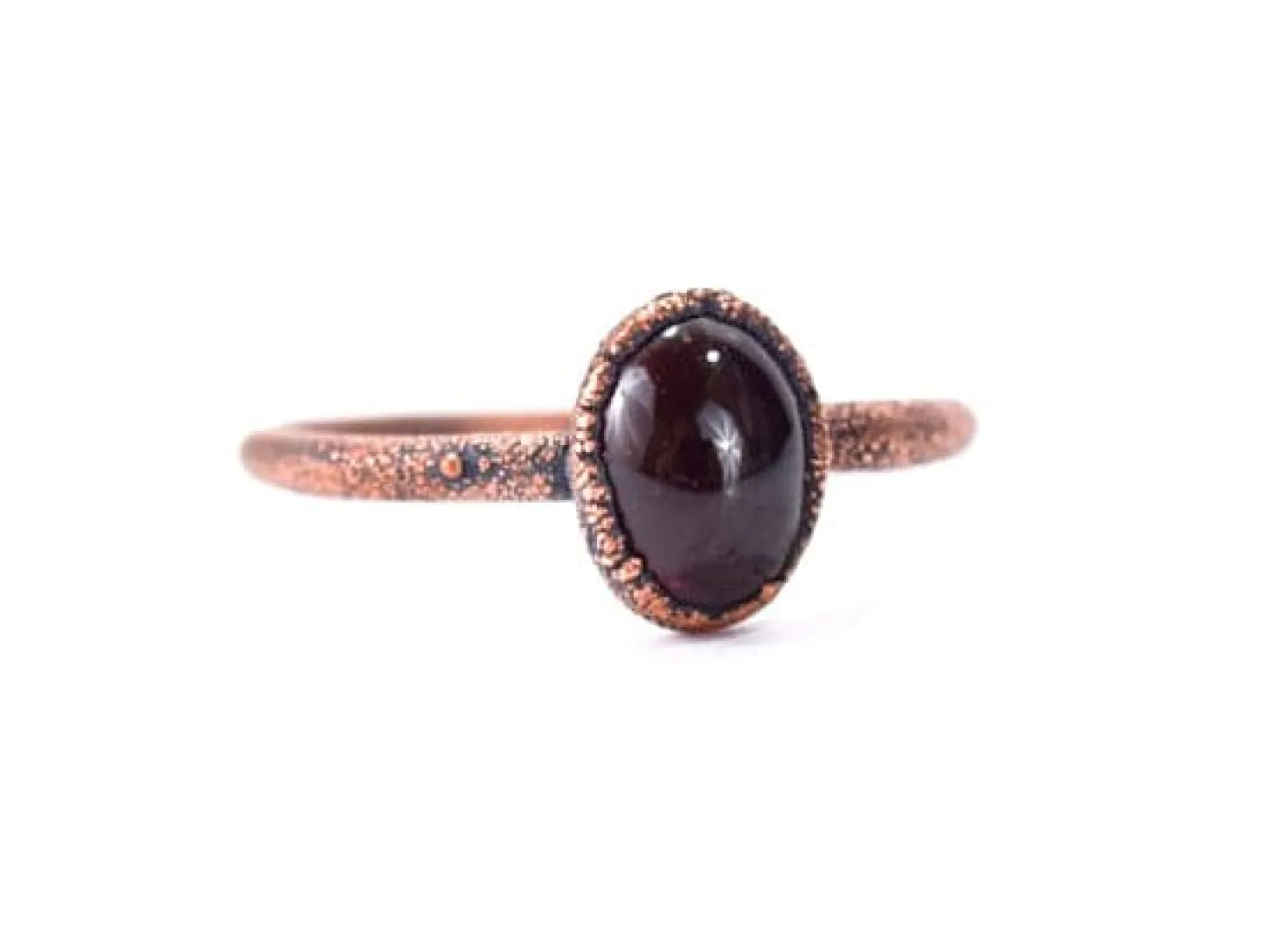 SALE Deep Red Garnet ring | Garnet Ring