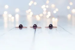 SALE Deep Red Garnet ring | Garnet Ring