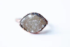 SALE Druzy Marquis Ring | Crystal Marquis Ring