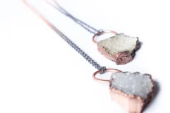 SALE Druzy necklace | Druzy crystal necklace