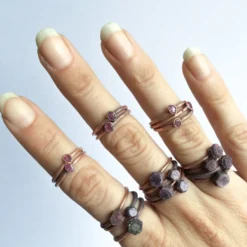 SALE Genuine ruby ring | Untreated ruby jewelry