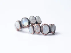 SALE Multi Stone Ring | Rainbow moonstone ring