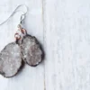 SALE Natural crystal | Druzy crystal earrings