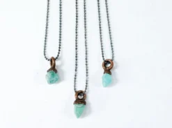 SALE Raw apatite | Delicate Necklace