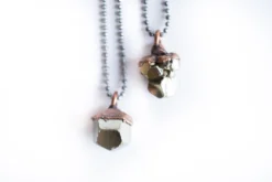 SALE Raw pyrite necklace | Pyrite necklace