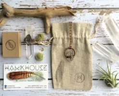 SALE Smokey quartz crystal necklace | Smokey rock crystal jewelry