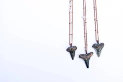 Shark's tooth pendant | Electroformed copper shark tooth pendant
