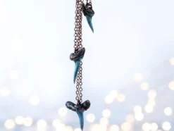 Shark's tooth pendant | Electroformed copper shark tooth pendant