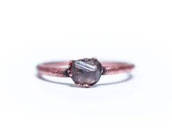 Spessartine Garnet ring | Orange Garnet ring