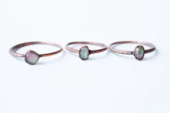 Watermelon tourmaline ring | Faceted tourmaline ring