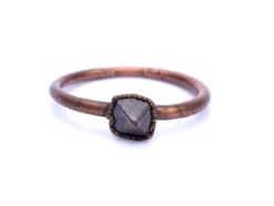 Zircon Ring | Raw Zircon Crystal Ring